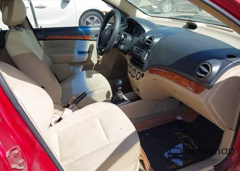 2007 Chevrolet Aveo Ls z USA, uszkodzony, nr VIN KL1TD56637B068485